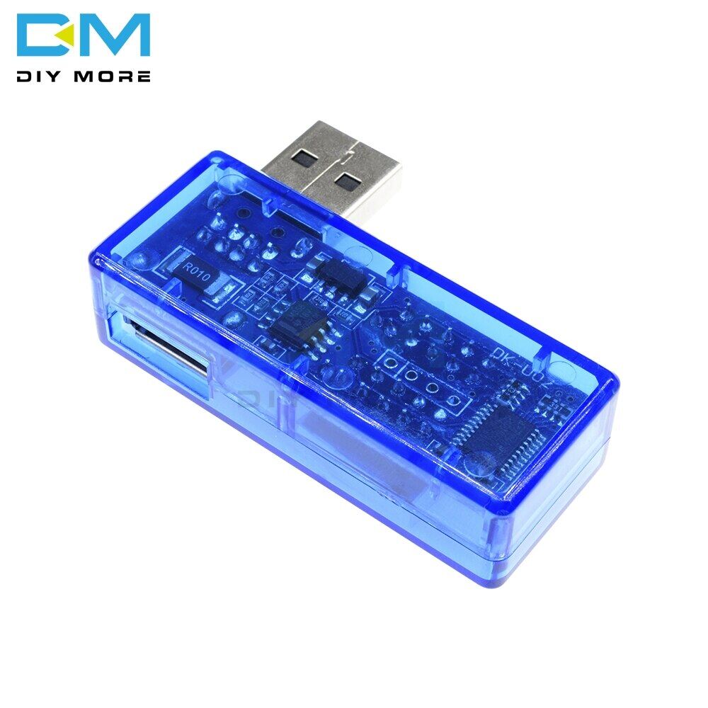 [Chính Hãng 100%] DiymoreMini 5V Đồng Hồ Đo Điện Áp Dòng Điện USB Màu Đỏ Xanh Dương 5V Thiết Bị Kiểm Tra Vôn Kế Ampe Kế Máy Dò Bộ Sạc Điện Thoại Di Động Hiển Thị Kỹ Thuật Số