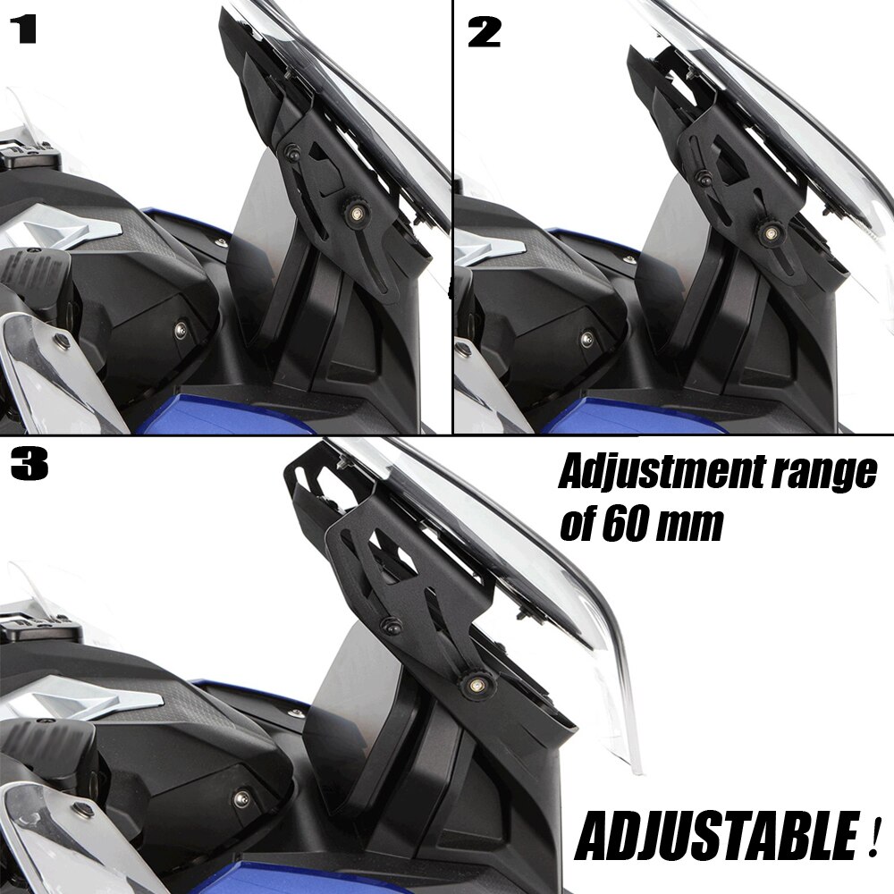 NEW For BMW C400X C 400 X C400 X Motorcycle Windscreen Bracket Adjustable Windshield Stand