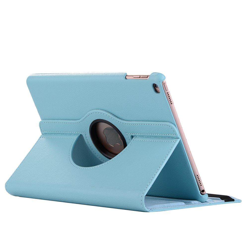 APPLE I PAD AIR LEATHER 360 DEGREE ROTATING CASE COVER IN VARIOUS COLORS
