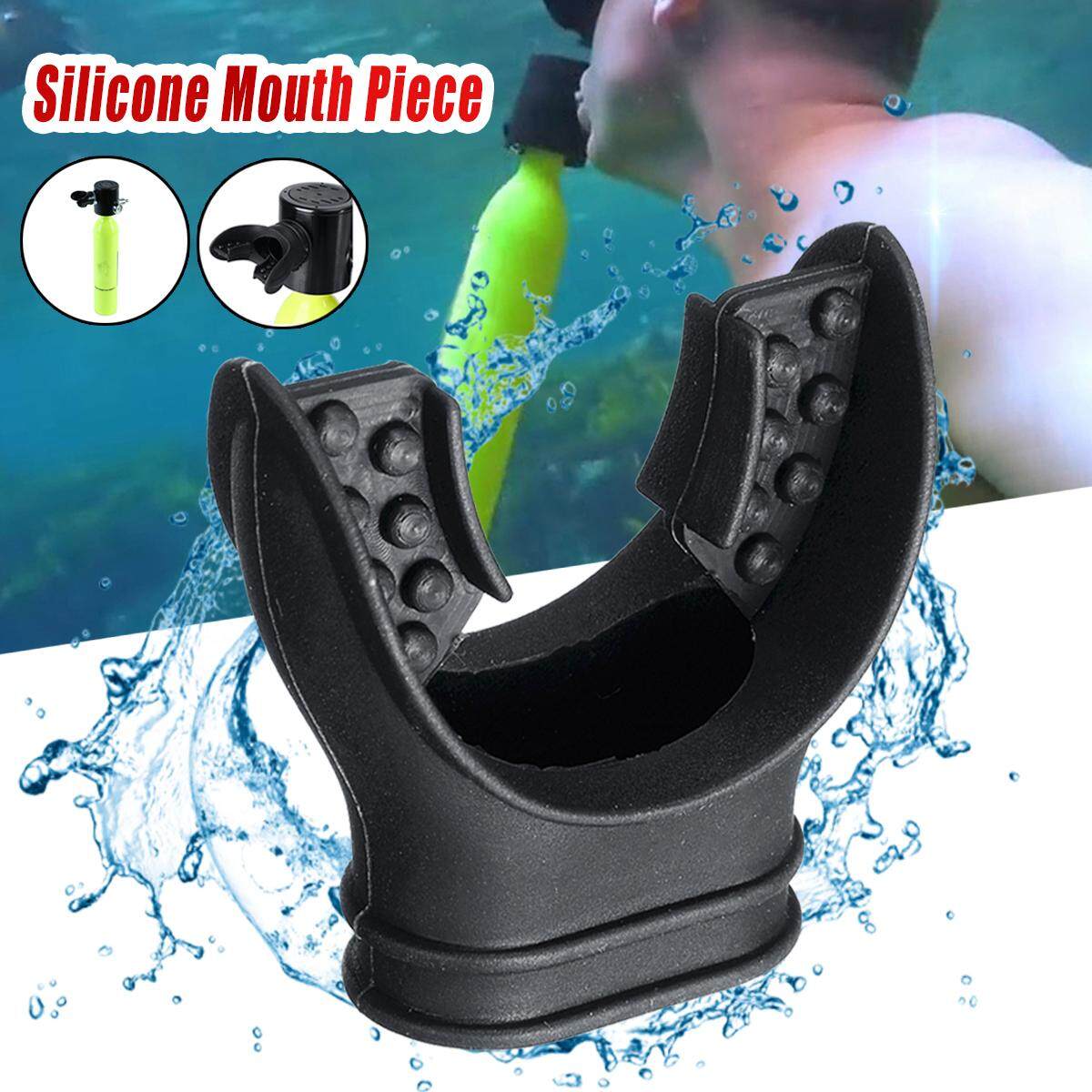 ซิลิโคนปากชิ้นสำหรับ Scuba เครื่องควบคุมอัตโนมัติสำหรับดำน้ำ Snorkels เปลี่ยน Wrap By Autoleader