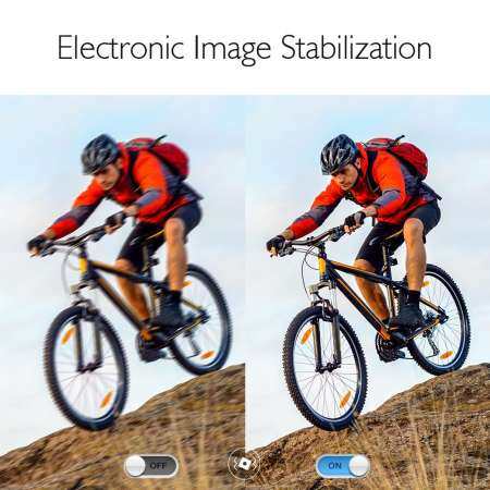 Dragon TOUCH 4 K EIS กล้องแอคชั่นแคมเมรา 16MP Vision 4 สนับสนุนไมโครโฟนภายนอกกล้องใต้น้ำไวไฟควบคุมระยะไกลกล้องเพื่อการกีฬา 2 ก้อนและอุปกรณ์เสริมที่ติดตั้งชุดโดย Dragon TOUCH