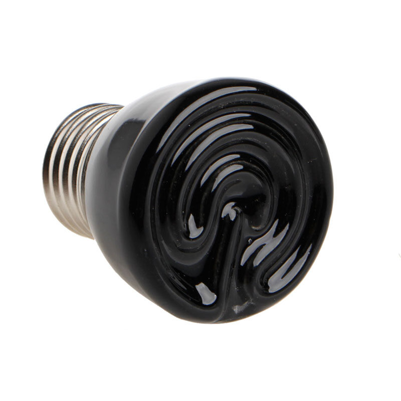 【New Arrival】 25W  tile Heat Bulb Ceramic Heating Lamp  tile Terrarium Emitter for Brooder