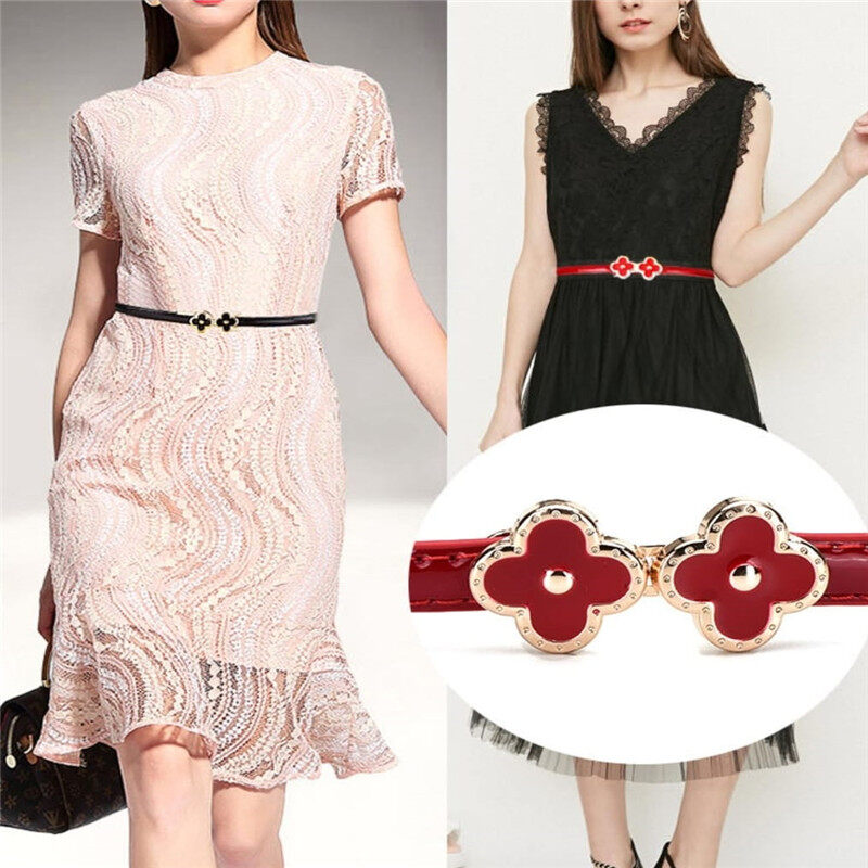 Thắt lưng nữ đai có dây xích thắt lưng cho váy nữ