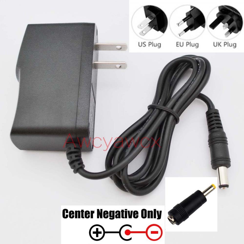 Power Cord Ctk631 Casio Keyboard 9V 850Ma AC Power Replacement