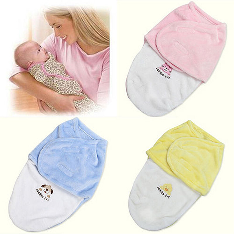 [Kisseangel] ทารกแรกเกิดเด็กทารกที่อบอุ่นผ้าฝ้ายห่อตัวผ้าห่มถุงนอน swaddles Warp Lot