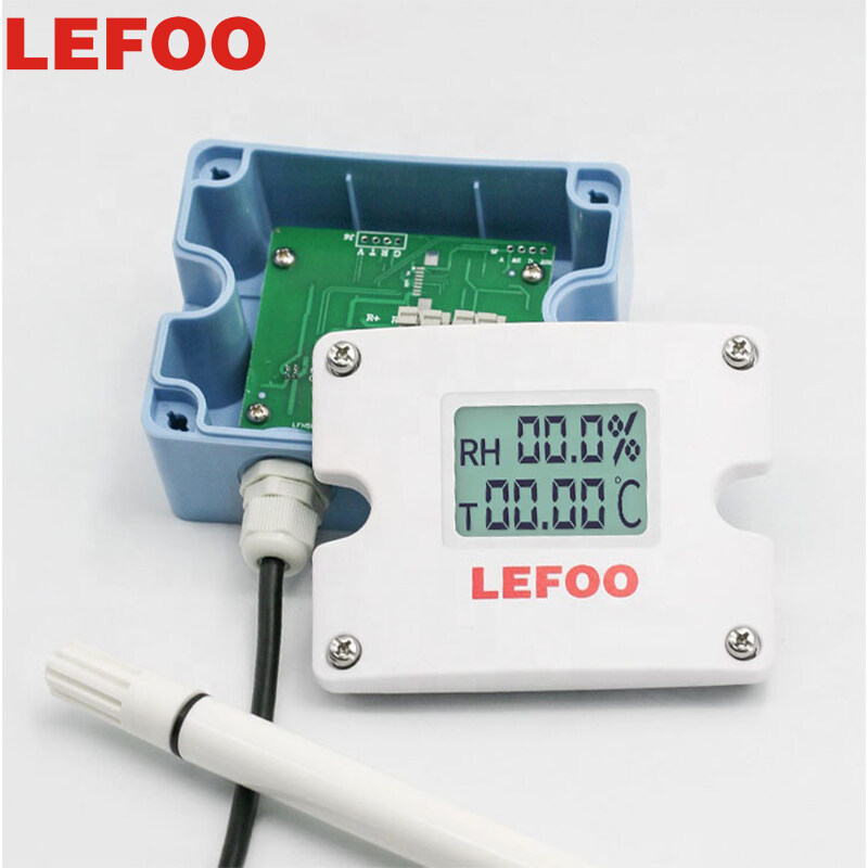 LEFOO Temperature and Humidity Sensor เครื่องส่งสัญญาณอุณหภูมิและ ...