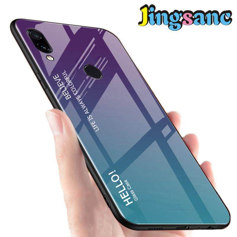 Giá Dành cho Huawei Y9 2019 Ốp Lưng Điện Thoại Thời Trang Cầu Vồng kính đổi màu Đầy Màu Sắc Chống Trầy Xước Ốp viền nhựa TPU mềm Vỏ Bọc