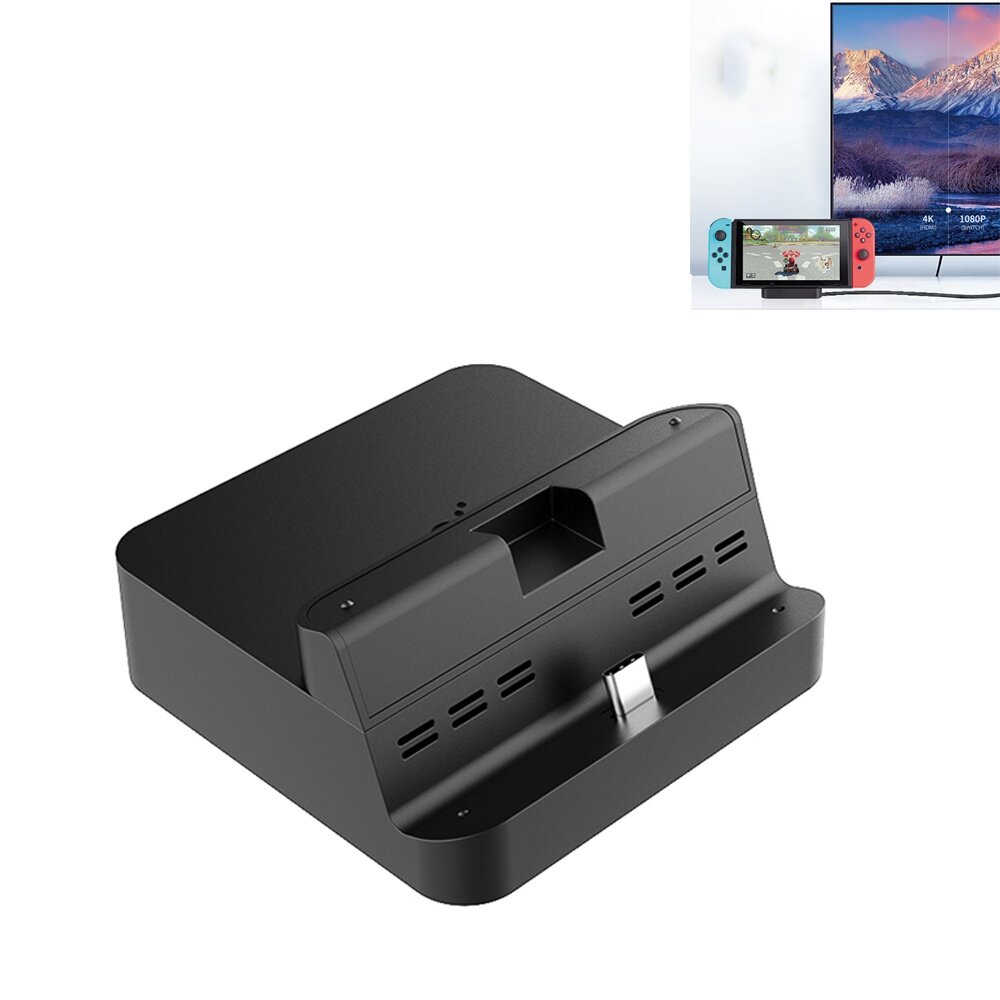 Portable Dock For Nintendo Switch Oled Docking Station With Usb C Pd Charging Stand Adapter Usb