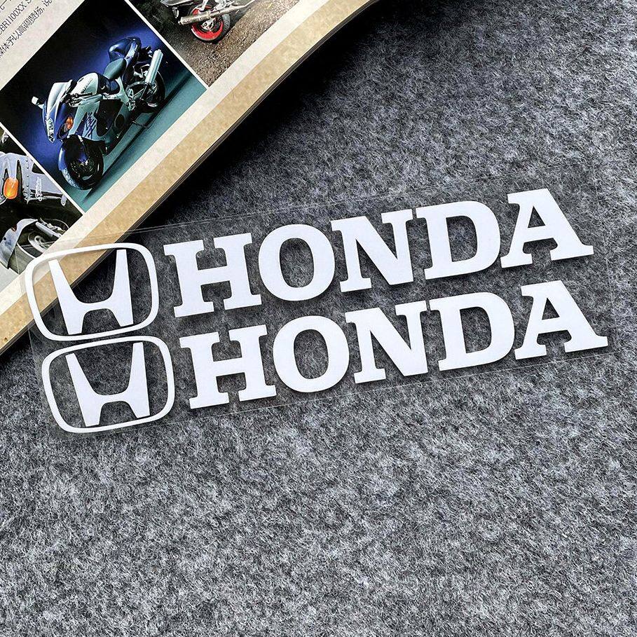 Honda Motorcycle Refit Sticker Personalized Motorcycle Honda Logo Decorative Reflective Decals