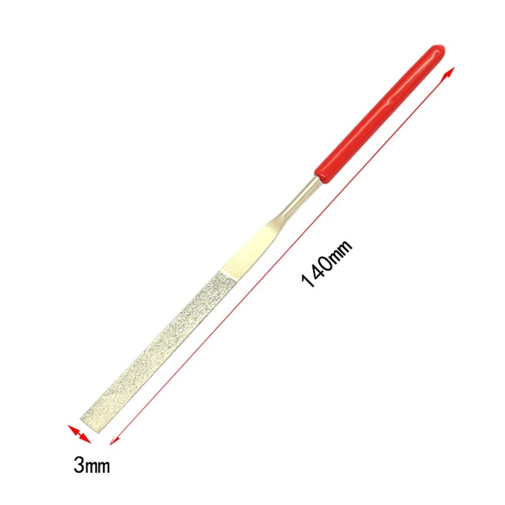 Needle Files Set Mini Needle Files Home Room Electroplated Diamond Flat Grinding