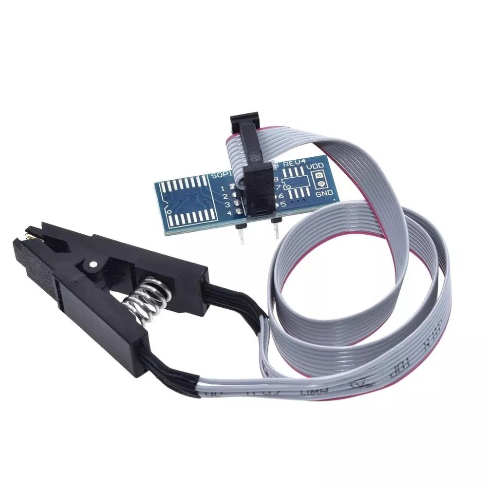 CH341A 24 25 Series EEPROM Flash BIOS Mô-đun Lập Trình USB + Clip Kiểm Tra SOIC8 SOP8 Cho EEPROM 93CXX / 25CXX / 24CXX