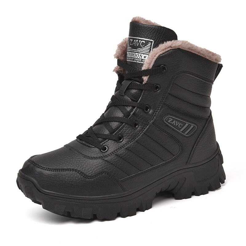 Hiking Boots Sporty Snow Boots Men's Plus Size Outdoor Padded
