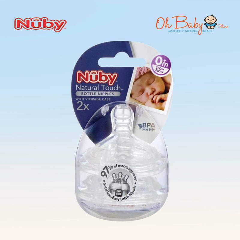 Nuby natural 2024 touch nipples