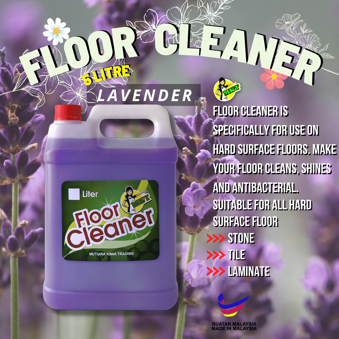 MKT 5L Concentrated Floor Cleaner multipurpose Antibacterial floor cleaners liquid pencuci