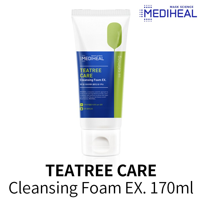 [100% Original] Sữa Rửa Mặt MEDIHEAL Cleansing Foam 170ml (N.M.F Aquaring | Collagen Care | Pore-Clean Charcoal | Teatree Care )