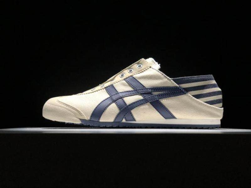 100% Nguyên Bản Asic Onitsuka Hổ Mexico 66 Trơn Cổ Điển Chạy Giày Sneaker