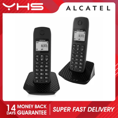 Alcatel E132 DUO DECT Basic Digital Cordless Landline Telephone TM Unifi Line Maxis Time Home Office House Phone