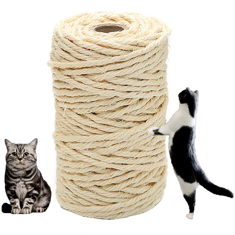 Pet Hemp Rope Cat Scratching Board Sisal Rope Accessories Cat Grinding ...