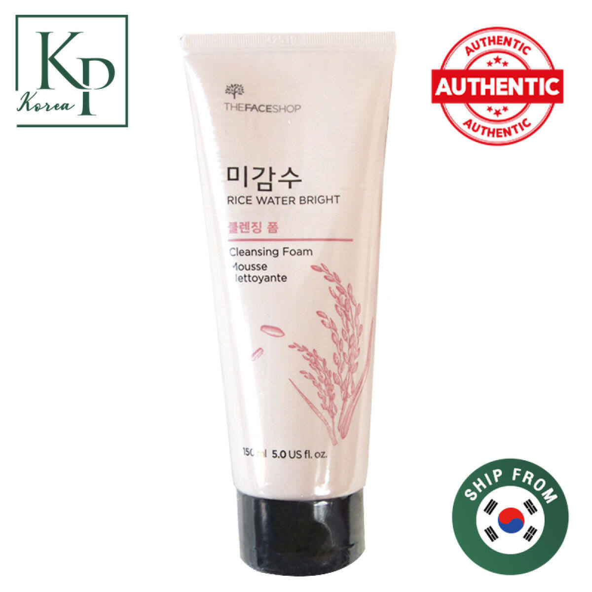 the face shop rice water bright