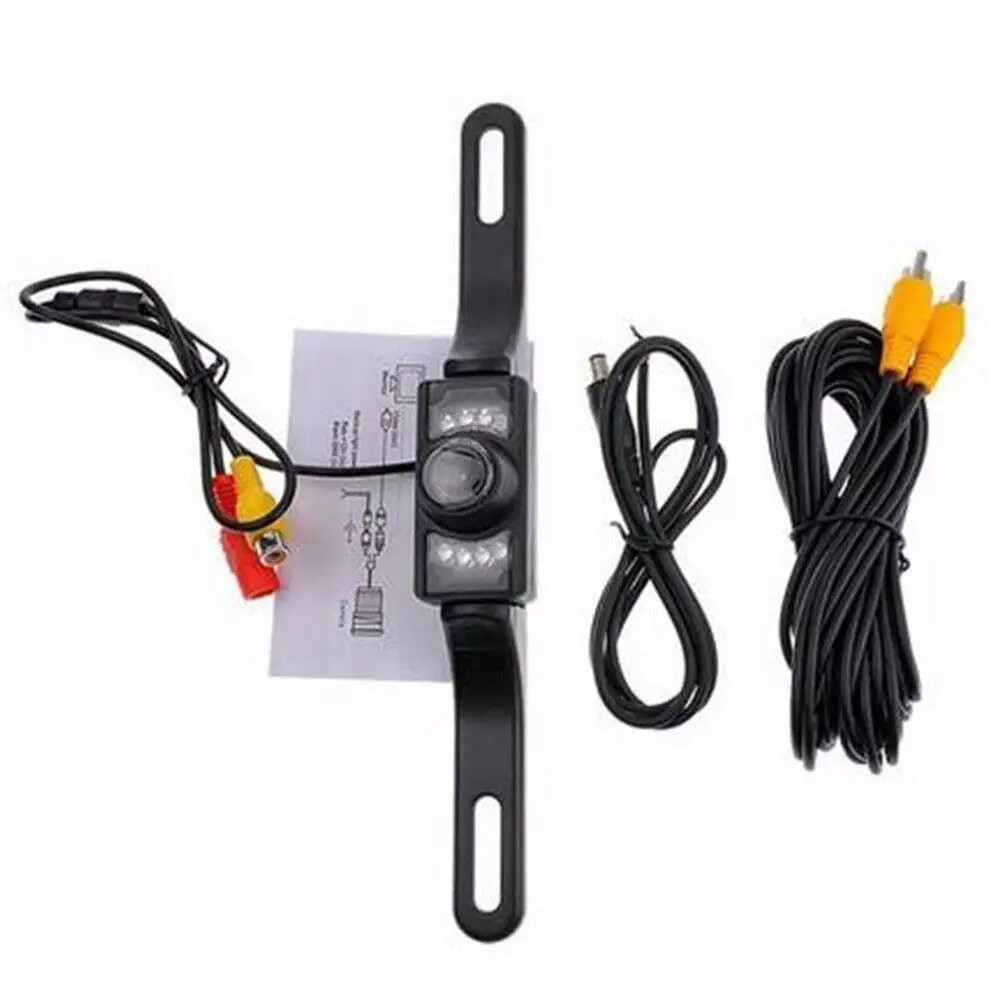 Ekleva 1 cái HD chống nước Chiếu Hậu Xe Camera lùi xe biển số xe nhìn trong đêm