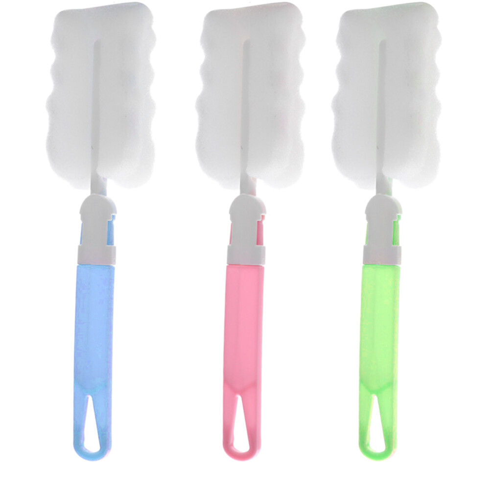 Baby Milk Feeding Bottle Brush Sponge Cleaning Tools Long handle brush