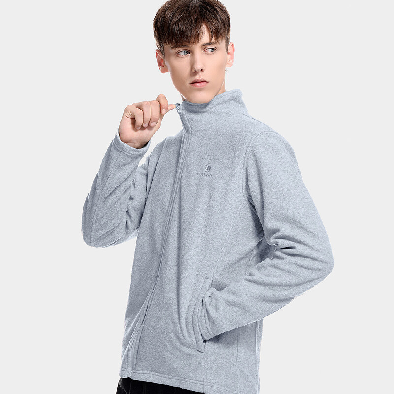 CAMEL men new fleece Slim warm collar coat