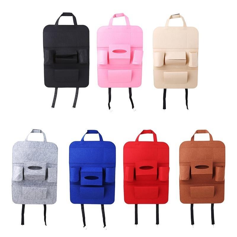 Car Back Storage Accessories Tool Seat Organizer Holder Ceiling Multifunction Travel Storage Bag Hanging Bag