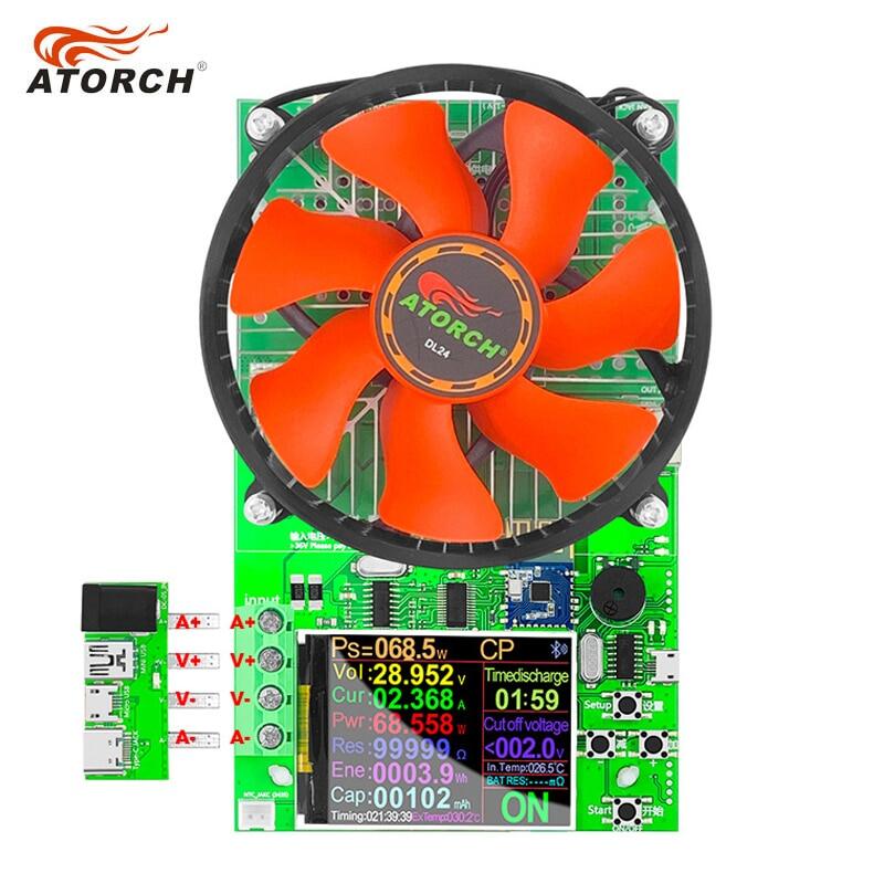 DL24 150W 20A DC Power USB Tester Electronic Load Lithium Battery