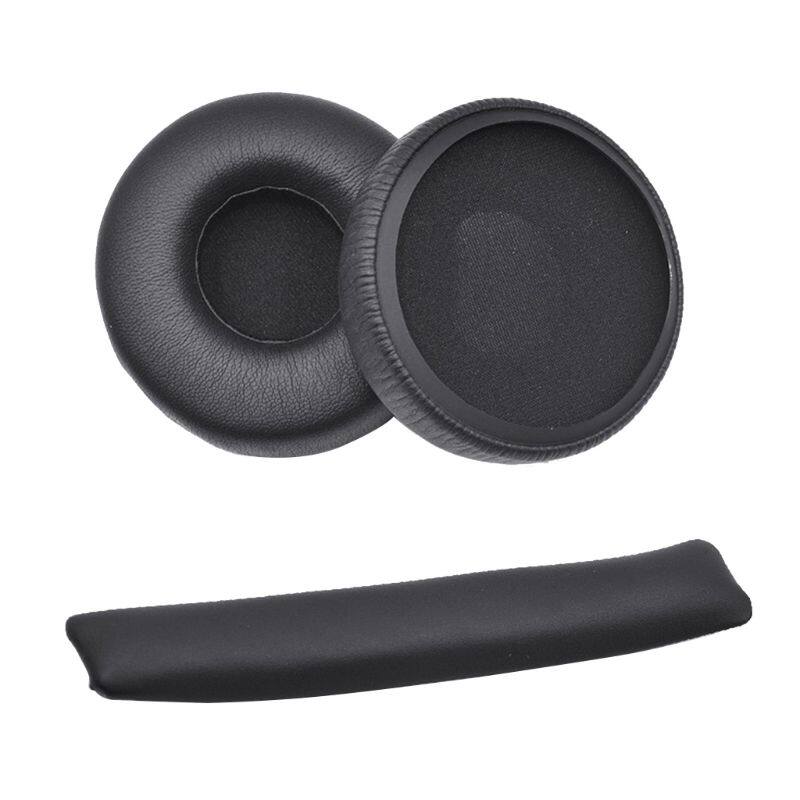 Replacement Leather Headband Cushion Ear Pads Cover for J-BL Synchros E40BT E40 Bluetooth-compatible Headphones