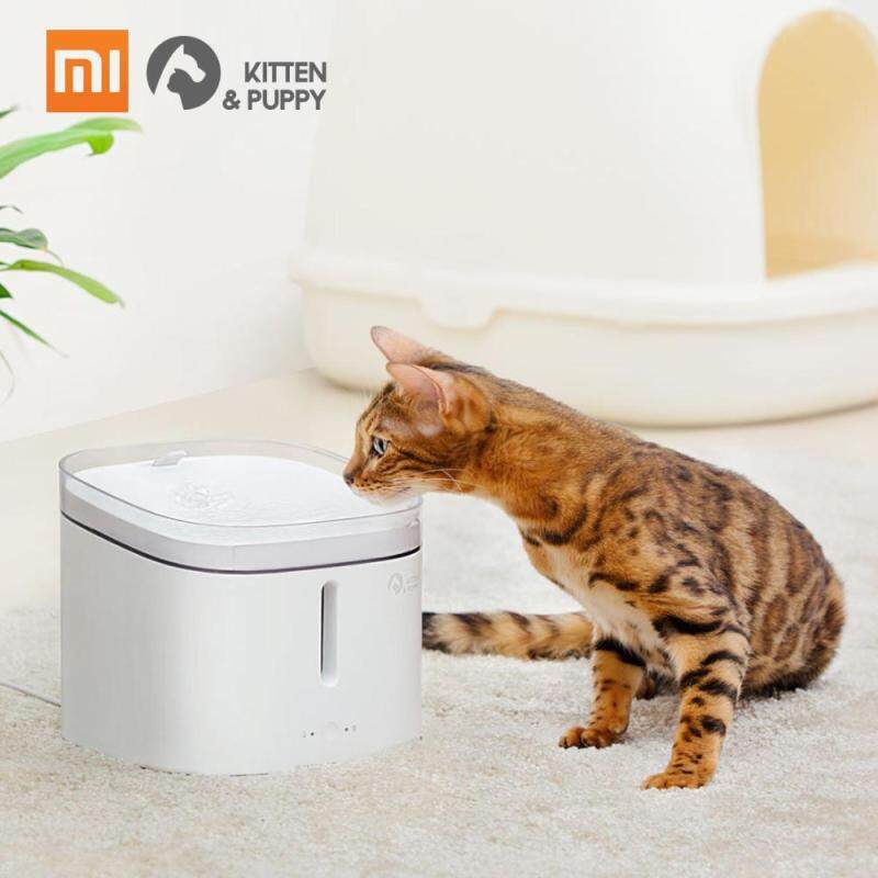 Bình Rót Nước Cho Thú Cưng Xiaomi, Bình Nước Tự Động Cho Mèo Sống, Bình Nước Điện Dung Tích 2 Lít Cho Thú Cưng