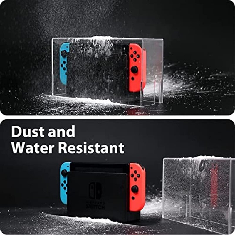 Ốp Chống Bụi Trong Suốt Phát Sáng 20 Màu Cho Nintendo Switch & Switch Đế Sạc OLED
