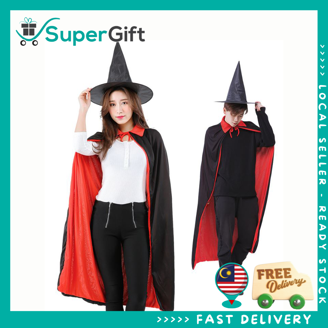 Adult Halloween Witch Costume [Ready Stock Malaysia]