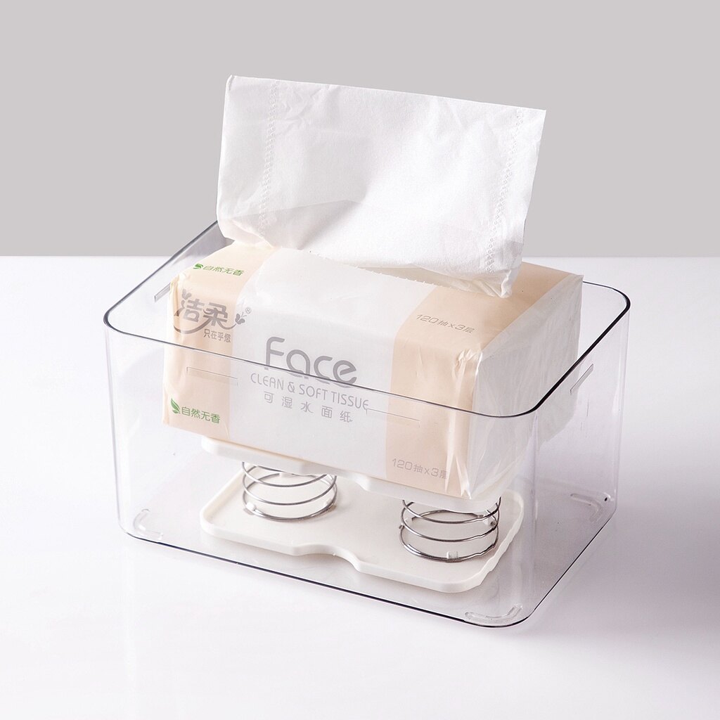 CNMF Tissue box accessories automatically raise spring support
