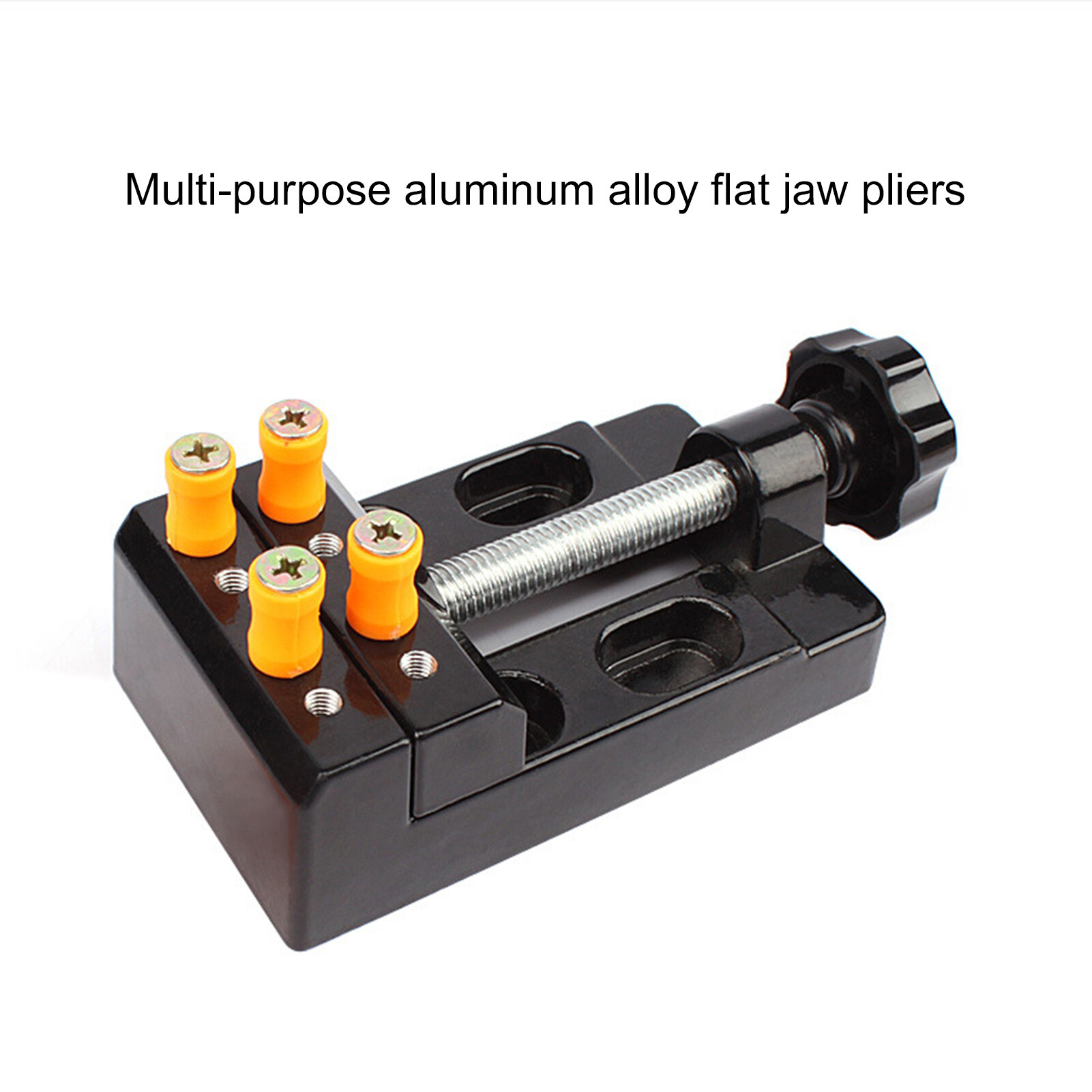 Multifunctional Aluminum Alloy Mini Flat Bench Table Vise Vice Clamp Fixed Tool