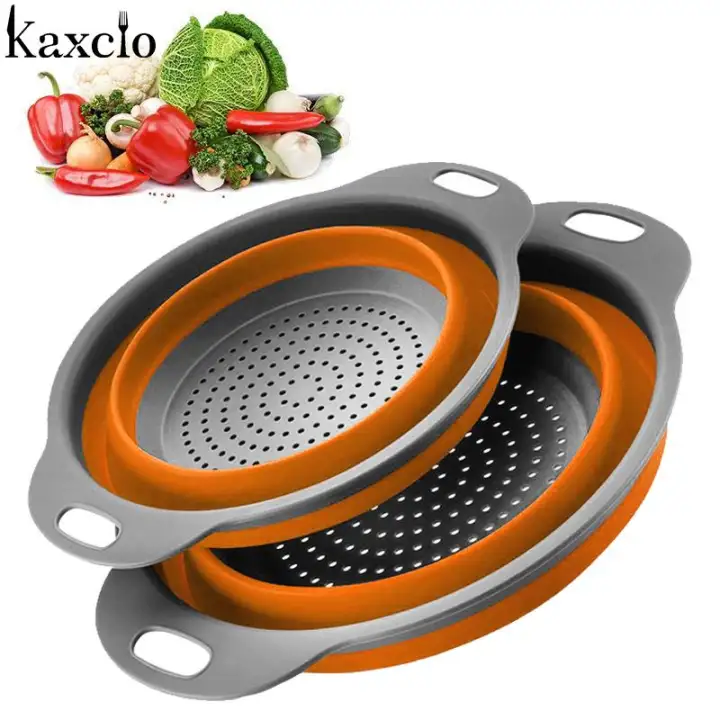folding strainer colander