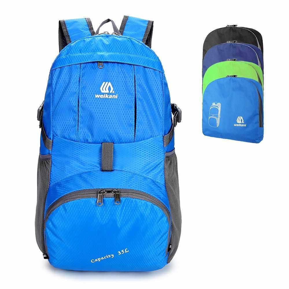 nylon foldable backpack