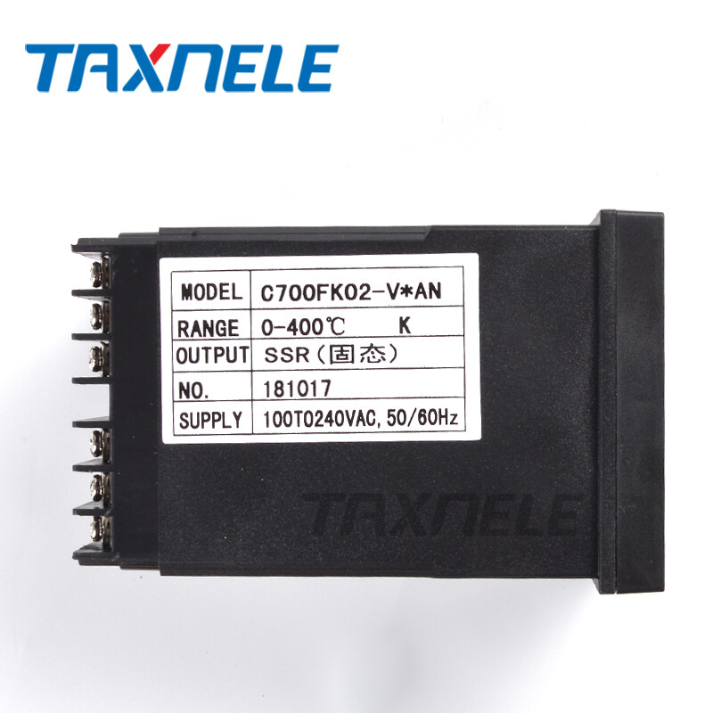 220V Oven Temperature Controller REX-C700 C700  Universal Input Relay Output SSR output 72*72mm Thermostat