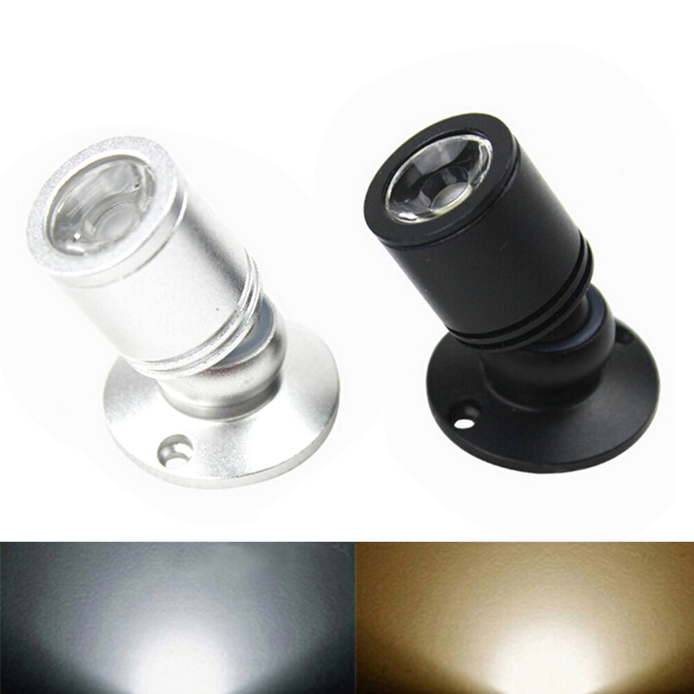 1W Mini Spotlight LED Ceiling Lamp Recessed Downlight Cabinet Lighting