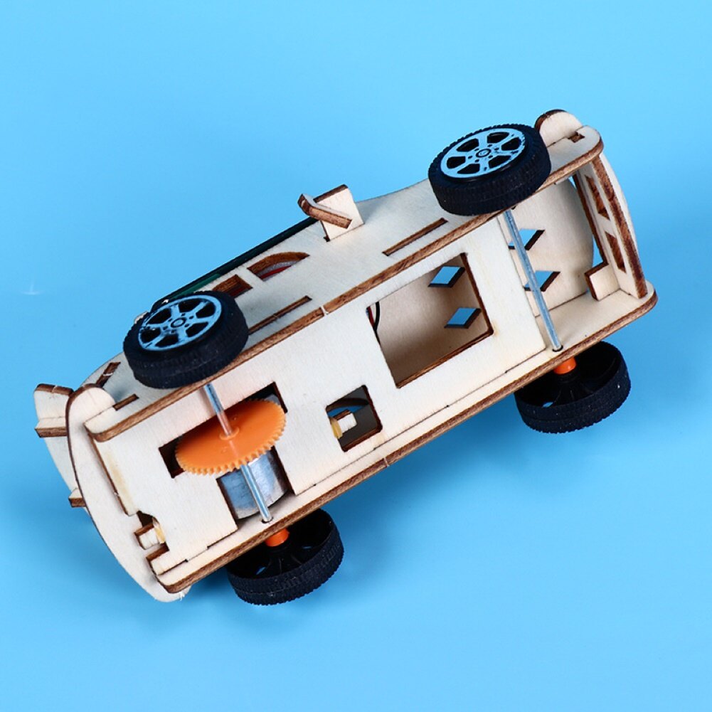 Microgood Kids Sáng Tạo Tự Lắp Ráp Năng Lượng Mặt Trời Xe Mô Hình Handmade Thí Nghiệm Khoa Học Đồ Chơi