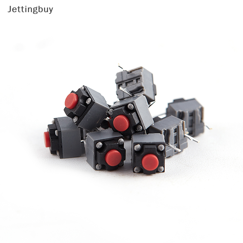 【Jettingbuy】 Flash Sale 10Pcs Kailh Mute Button 6x6x7.3 Silent Switch Wireless Mouse Button Micro Switch