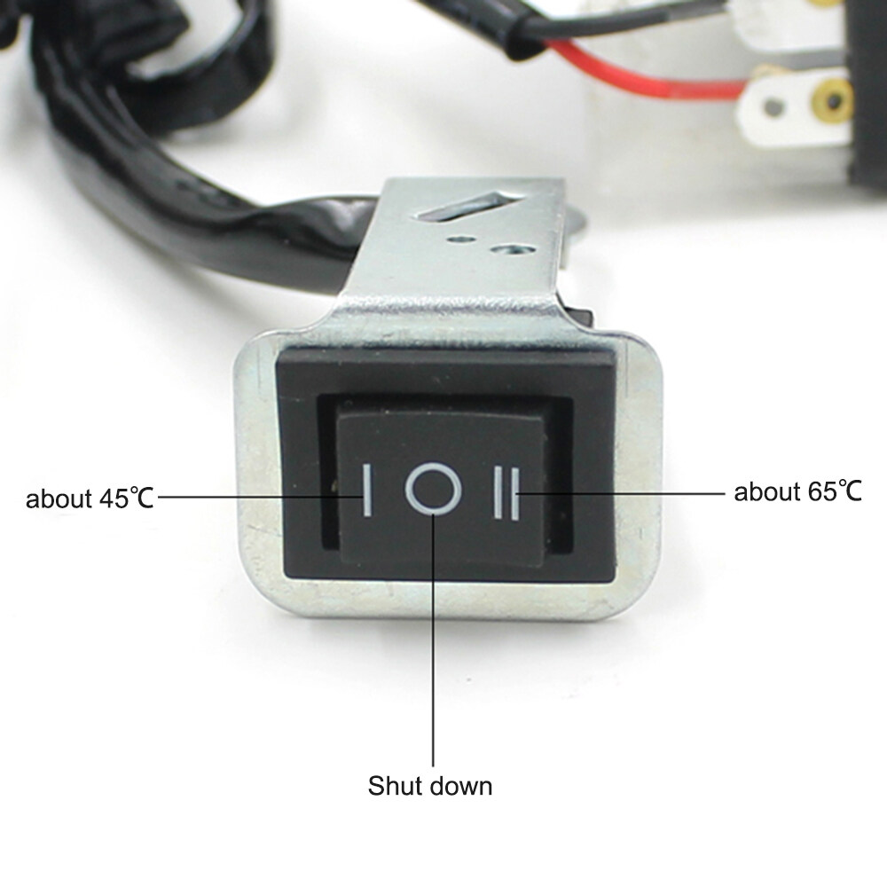 Motorcycle Electric Heating Handlebar Warmer, Grip Warmer 12V Heated