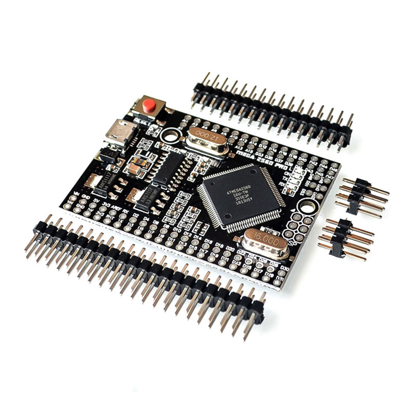 1 cái thông minh Điện tử bảng mạch phát triển MEGA2560 Pro nhúng CH340G/ ATmega2560-16AU USB cho Arduino bảng mạch phát triển với nam kim tương thích MEGA2560