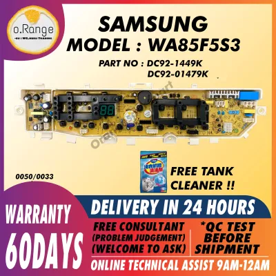 WA85F5S3 Samsung washing machine PCB board DC92-01449K DC92-01479K 8.5KG