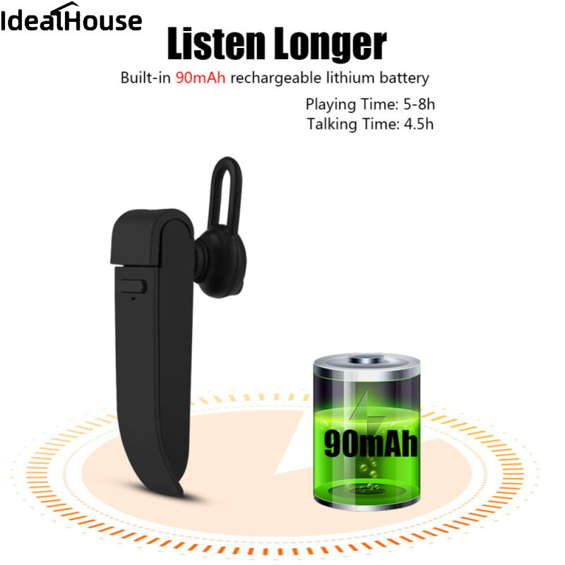 IDealHouse Multi-language Instant Translator Voice Translator Wireless Bluetooth Earphone Headphones Traductor Simultaneo Russian Language