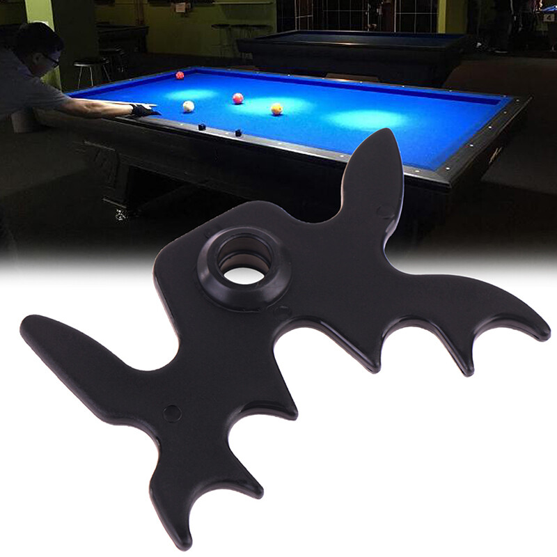 KCY Snooker Billiards Cue Rack Bridge Head Billiards Cross Antlers Rod Holder