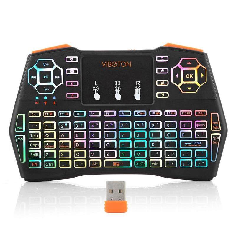 *LOCAL STOCK* i8 Plus 2.4Ghz Mulit Colors Mini Keyboard Wireless Fly Air Mouse Touchpad Keyboard For Pc, Pad, Xbox 360, Ps3, Google Android Tv Box, Htpc, Iptv Malaysia