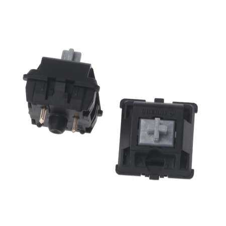 2 Pcs Original Cherry สวิตช์ MX ปุ่มสีเงิน 3 Pin สำหรับคีย์บอร์ดแบบกลไก CLEAR สวิทช์
