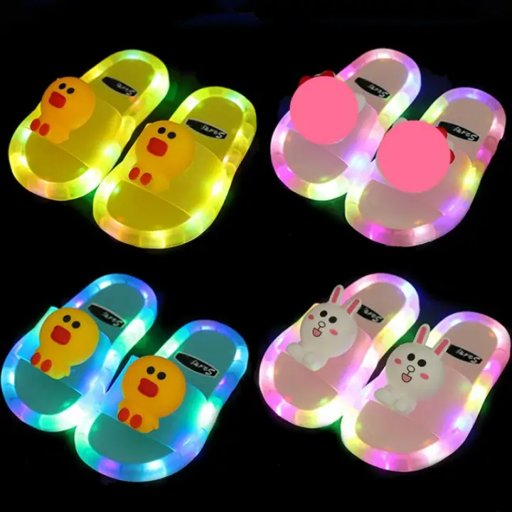 light up slipper boots