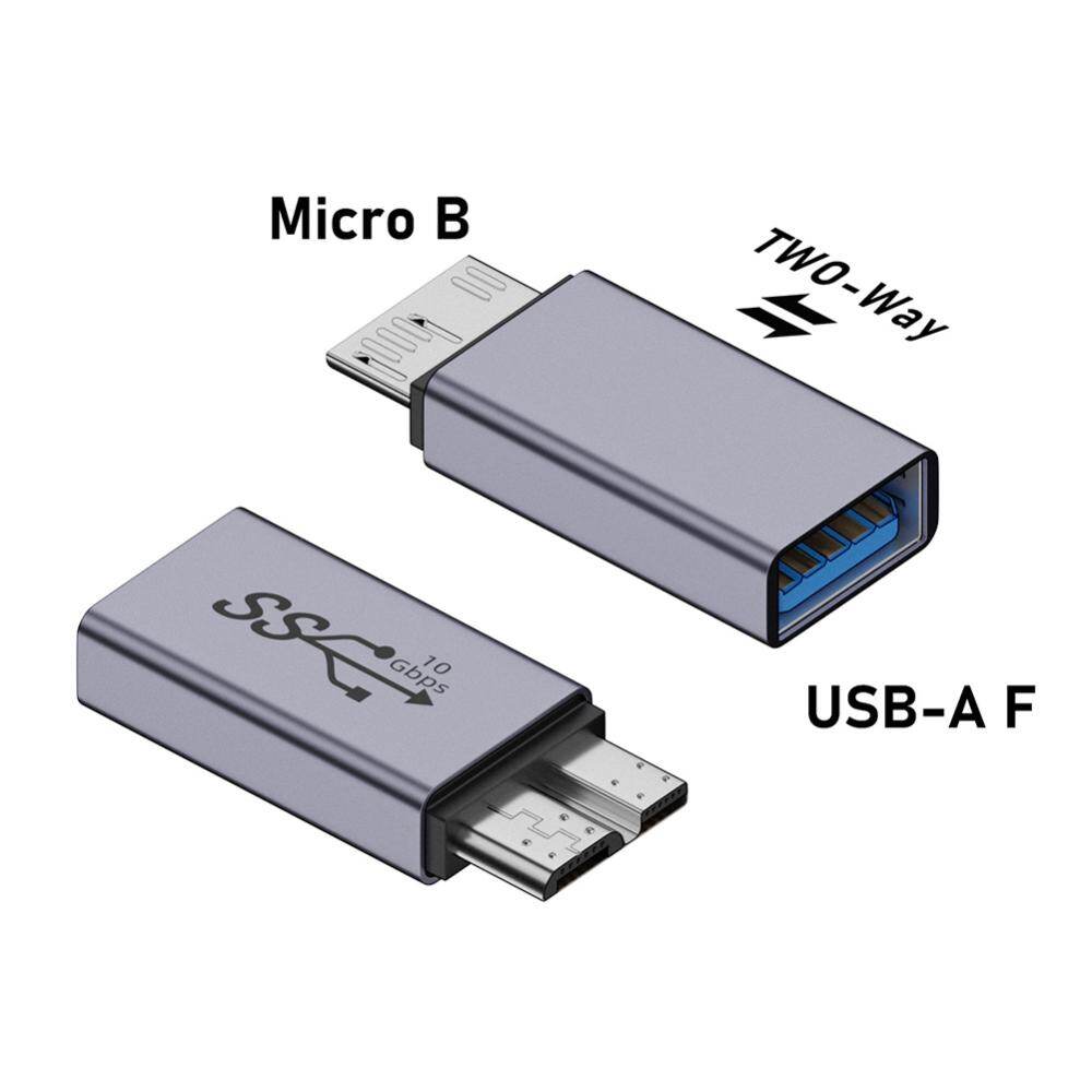 USB-A/Type-C để micro B công cụ chuyển đổi dữ liệu 7.5 Wát Bộ chuyển đổi dữ liệu USB3.1 Gen2 10gbps cho Cáp ổ cứng điện thoại di động