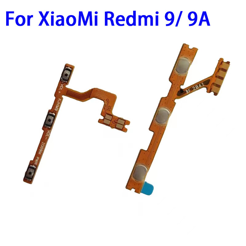 For XiaoMi Redmi 9A 9 Volume Side Power Switch on off Button Key Flex Cable